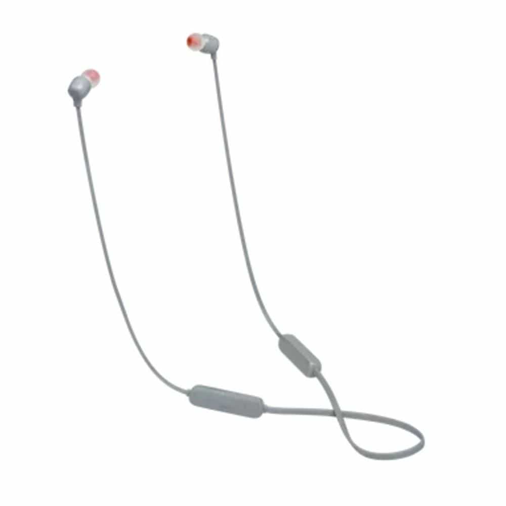 Harman India In-Ear Neckband Headphones Grey JBL T165BT In-Ear Neckband Headphone
