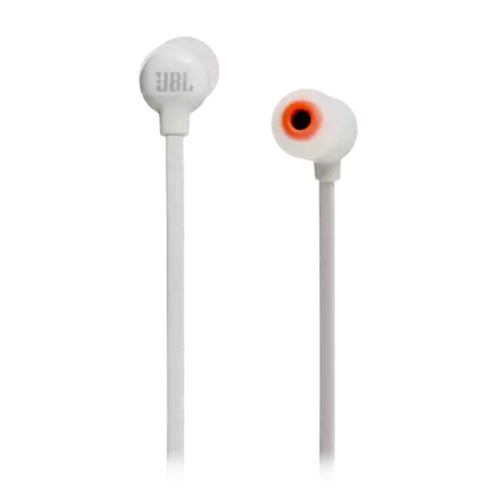 harman india in-ear neckband headphones jbl t110bt pure bass in-ear neckband headphone with mic    #color_white