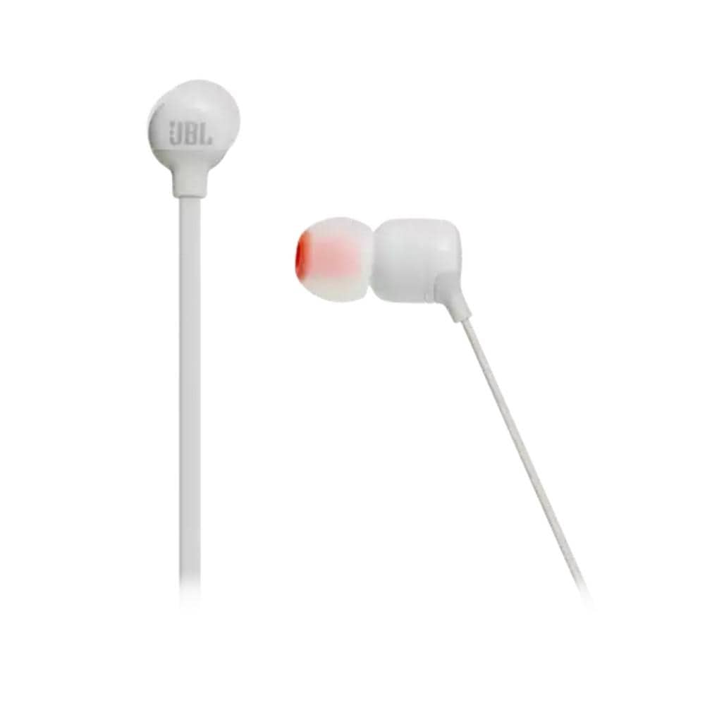 harman india in-ear neckband headphones jbl t110bt pure bass in-ear neckband headphone with mic    #color_white