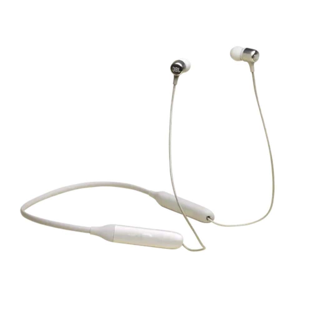 Harman India In-Ear Neckband Headphones White JBL Live 220BT Wireless In-Ear Neckband Headphones