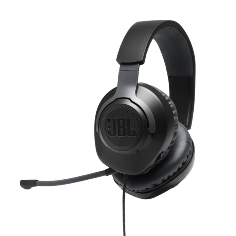 Harman India Over-ear Wired Headphones Black JBL Quantum 100 Wired Over Ear Gaming Headphones - Black