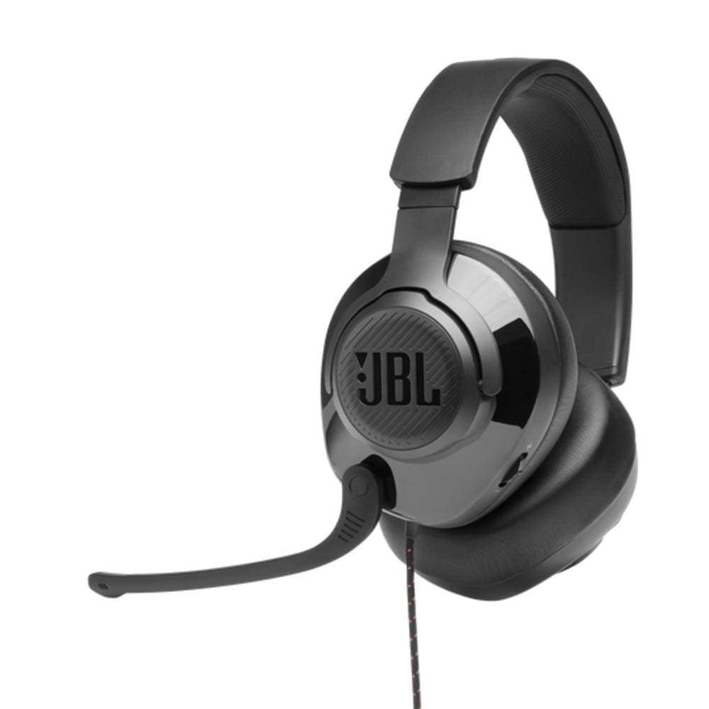 harman india over-ear wired headphones black jbl quantum 200 wired over-ear gaming headphones - black 