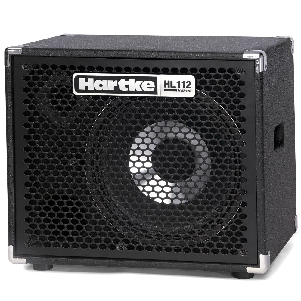 Hartke Bass Amplifier Cabinets Black Hartke HL112 Lightweight Bass Amplifier Cabinet 