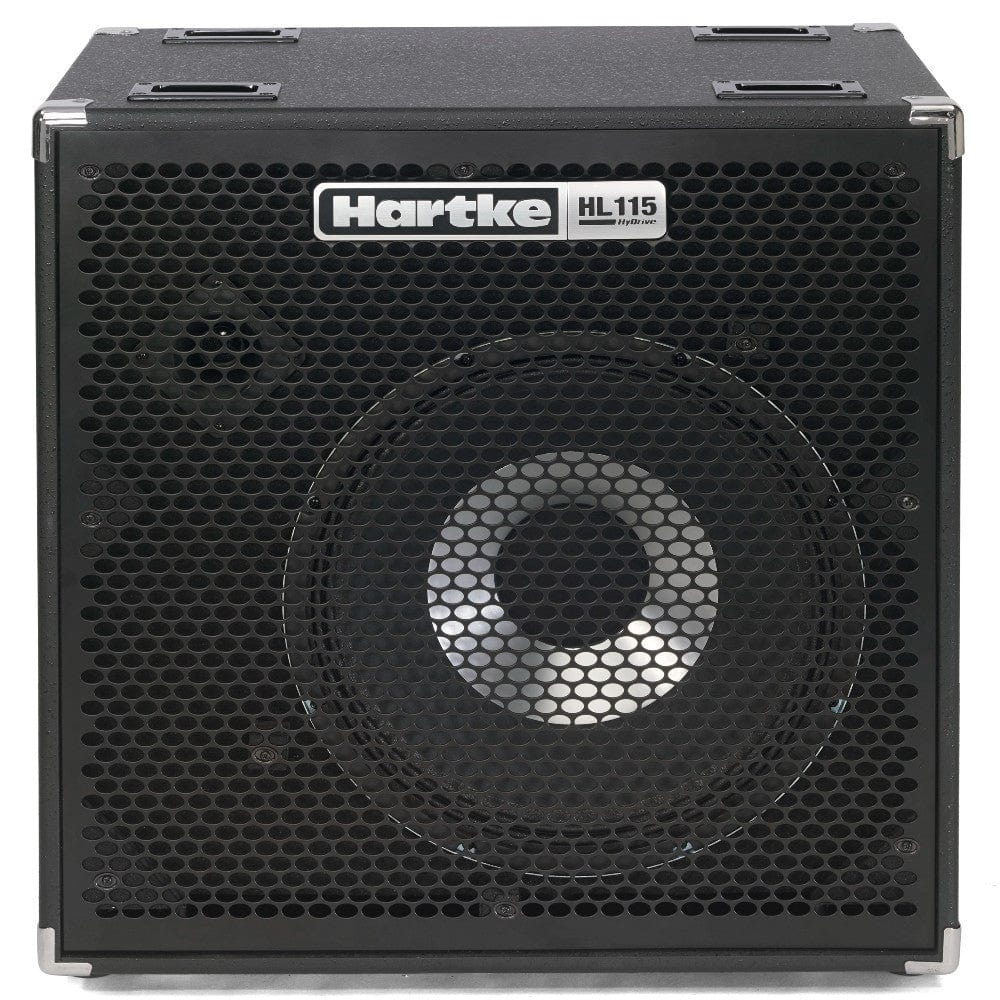 hartke bass amplifier cabinets black hartke hl115 lightweight bass amplifier cabinet   