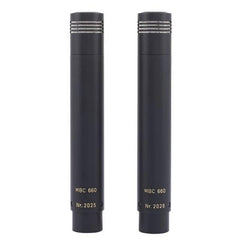 Haun Condenser Microphones Matched Pair Haun MBC660 L Condenser Microphone