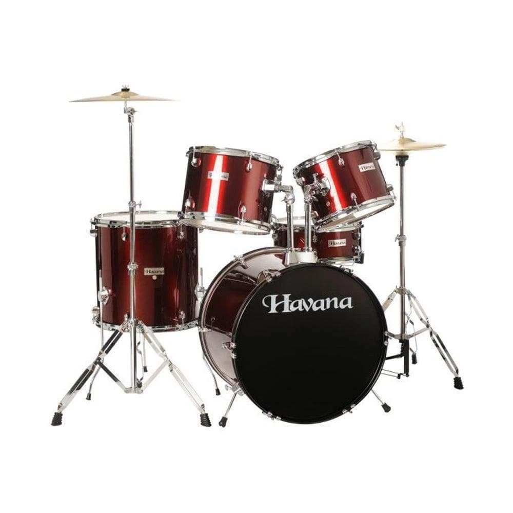 havana acoustic drum kits havana hv622 wr 5 piece acoustic drum kit with remo head