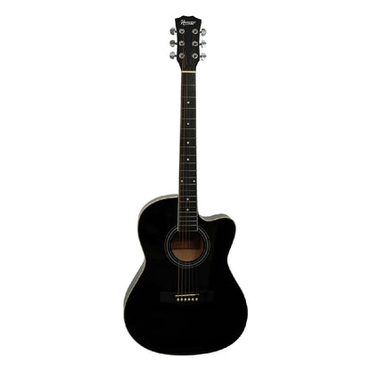 Havana Acoustic Guitars Black Havana HAC 39' Cutaway 6 String Acoustic Guitar 