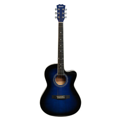Havana Acoustic Guitars Blue Havana HAC 39' Cutaway 6 String Acoustic Guitar 
