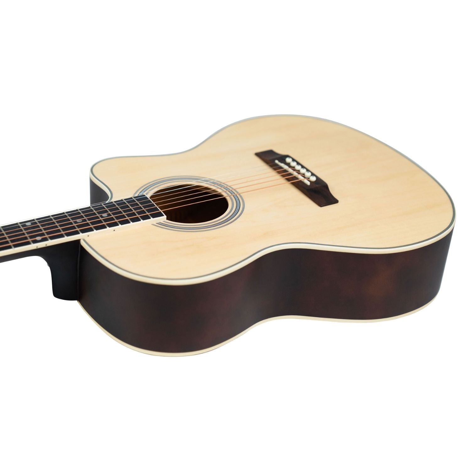 Havana Acoustic Guitars Havana 39" Cutaway 6 String Acoustic Guitar