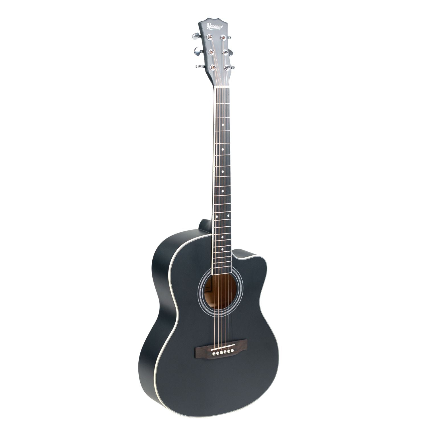Havana Acoustic Guitars Havana 39" Cutaway 6 String Acoustic Guitar
