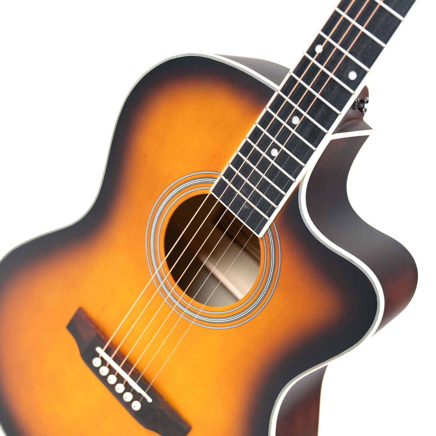 Havana Acoustic Guitars Havana 39" Cutaway 6 String Acoustic Guitar