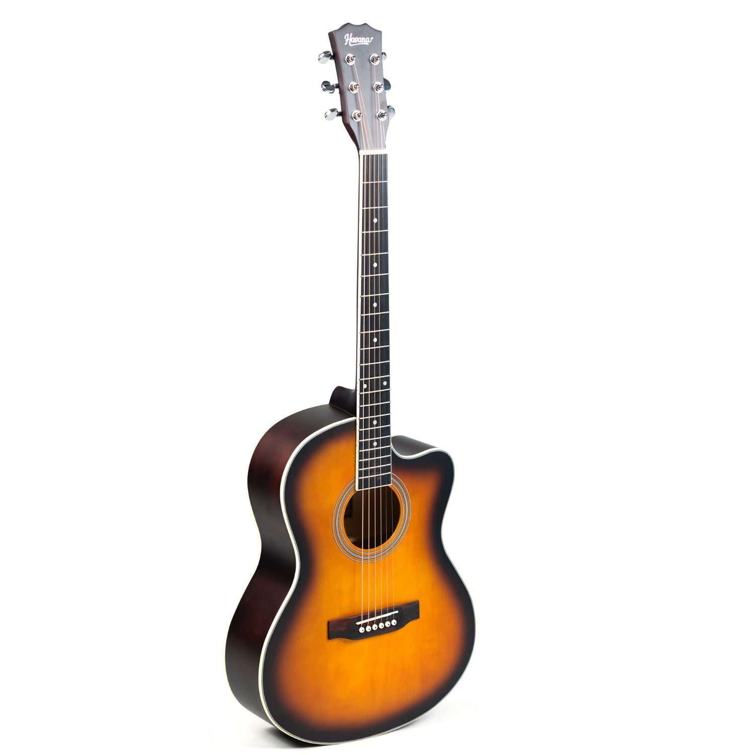 Havana Acoustic Guitars Havana 39" Cutaway 6 String Acoustic Guitar
