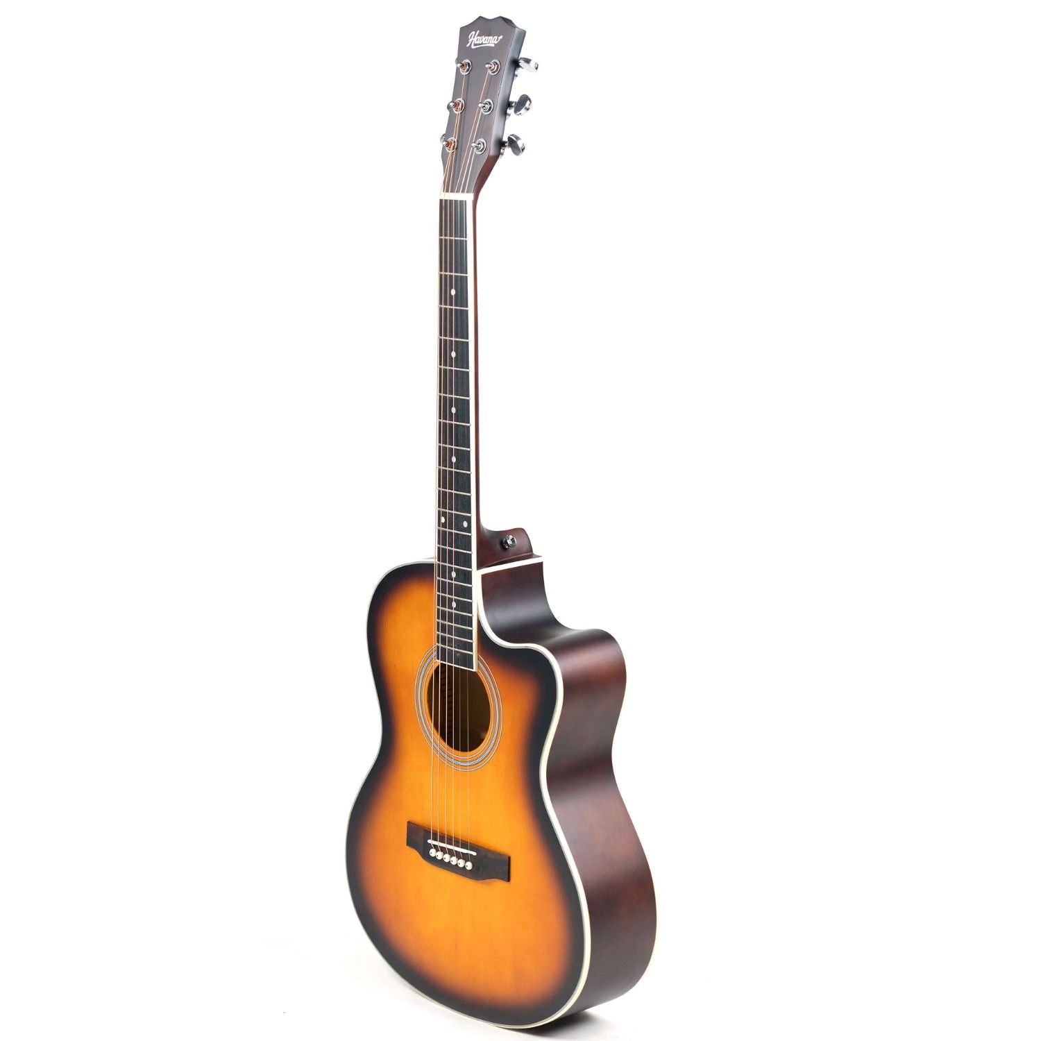 Havana Acoustic Guitars Havana 39" Cutaway 6 String Acoustic Guitar
