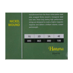 Havana Bass Guitar Strings Havana EBS-440 4-String Electric Bass Guitar String