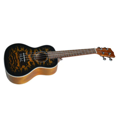 Havana Concert Ukuleles Havana QUK24 Tiger Flame Concert Ukulele 