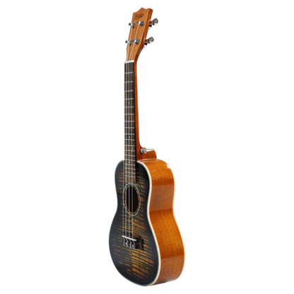 Havana Concert Ukuleles Havana QUK24 Tree Flame Concert Ukulele 