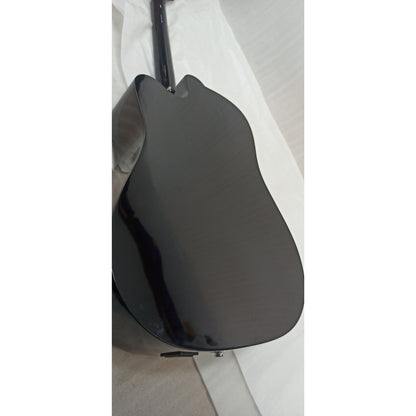 Havana Electro Acoustic Guitars Havana H- 1 Cutaway Electro-Acoustic Guitar - Black - Open Box B Stock