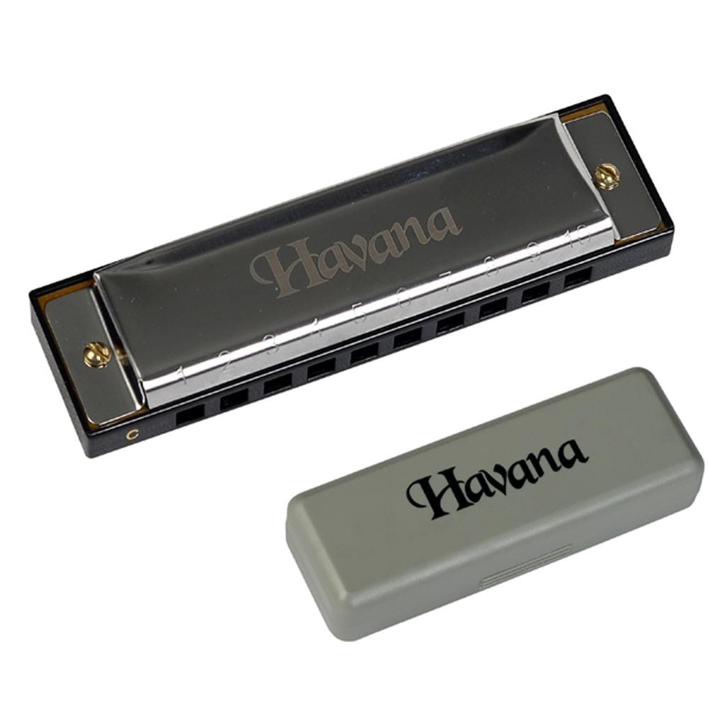 Havana Harmonicas Havana DF10C Blues Harmonica - C Scale