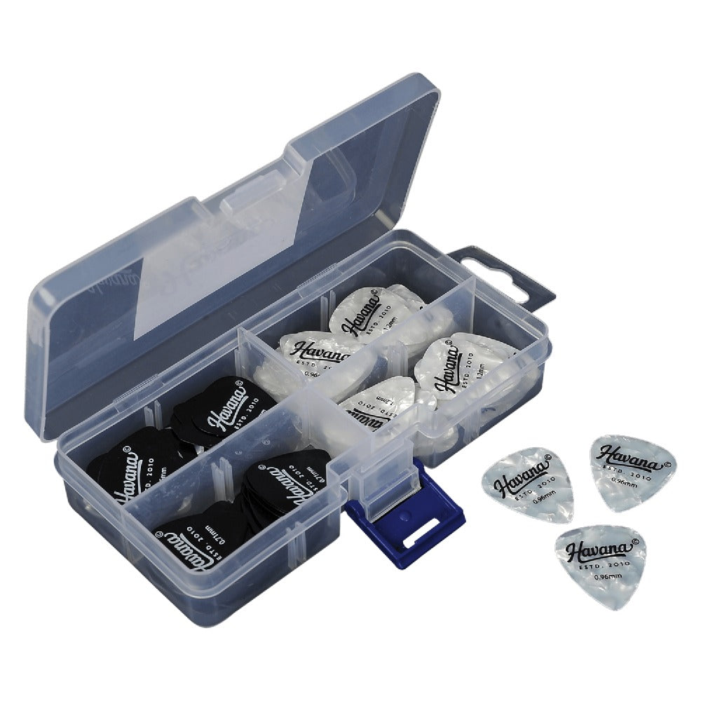 Havana Picks Havana Celluloid Teardrop Picks Box