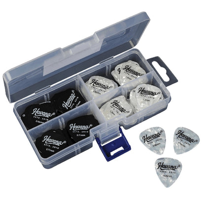 Havana Picks Havana Celluloid Teardrop Picks Box
