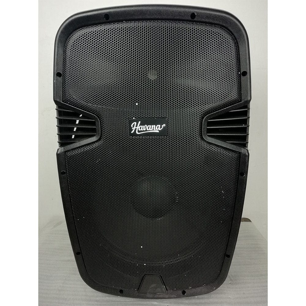 havana portable pa systems 202104003920 havana pb02a portable pa system - black - open box b stock 