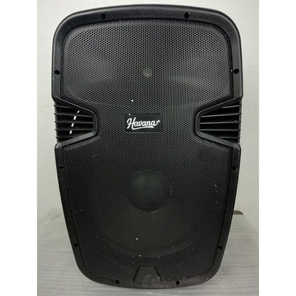 havana portable pa systems 202104003920 havana pb02a portable pa system - black - open box b stock 