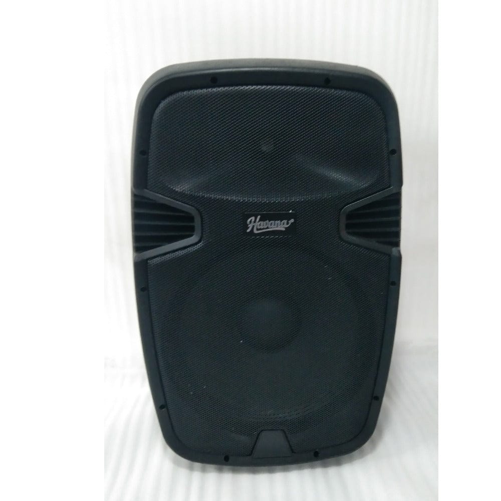 havana portable pa systems 202301894343 havana pb02a portable pa system - black - open box b stock 