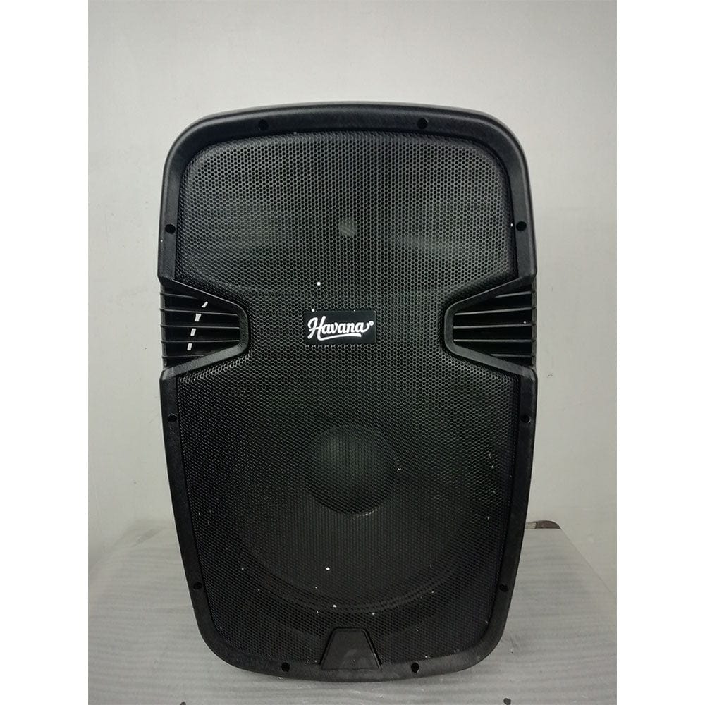 havana portable pa systems havana pb02a portable pa system - black - open box b stock 