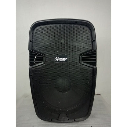 havana portable pa systems havana pb02a portable pa system - black - open box b stock 