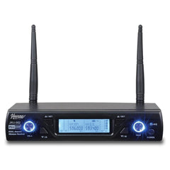Havana Wireless Systems Havana JRU-562 UHF Dual Channel Wireless Receiver & HT-51C Handheld Wireless Microphone System
