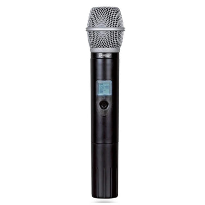 Havana Wireless Systems Havana JRU-562 UHF Dual Channel Wireless Receiver & HT-51C Handheld Wireless Microphone System