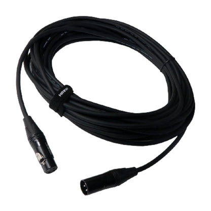 hawk microphone cables 10 meter hawk sxfg-033 gold series xlr male to xlr female microphone cable with cable tie   