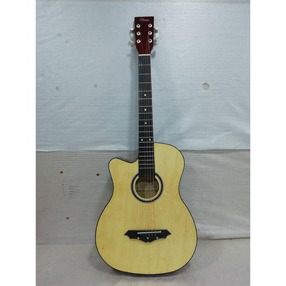henrix acoustic guitars 202101649520 henrix 38c cutaway acoustic guitar with dual action truss rod, gigbag, picks, string set, strap, cloth & ebook - open box b stock   