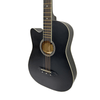 Henrix Acoustic Guitars Henrix 38C 38 Inch Cutaway Acoustic Guitar with Dual Action Truss Rod, Gigbag, Picks, String Set, Strap, Cloth & Ebook