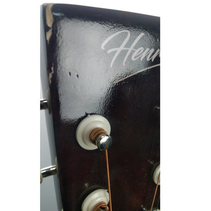 henrix acoustic guitars henrix 38c cutaway acoustic guitar - natural - open box b stock 