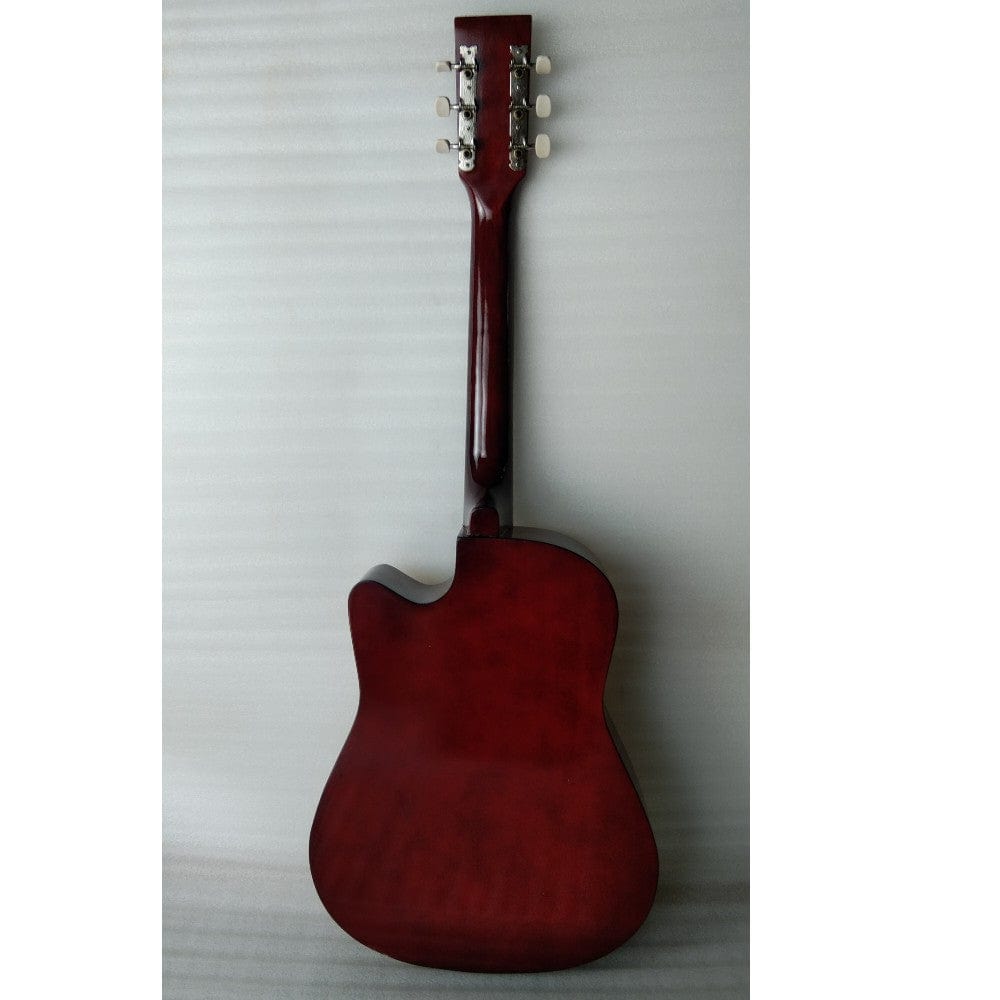 henrix acoustic guitars henrix 38c cutaway acoustic guitar - natural - open box b stock 