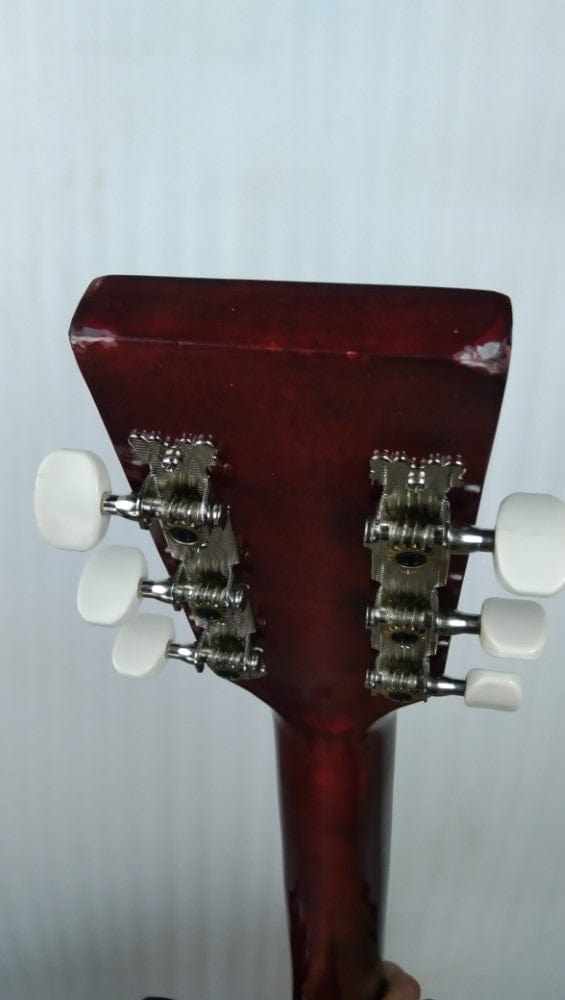 henrix acoustic guitars henrix 38c cutaway acoustic guitar - natural - open box b stock 