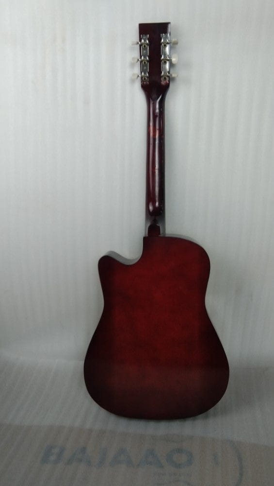 henrix acoustic guitars henrix 38c cutaway acoustic guitar - natural - open box b stock 