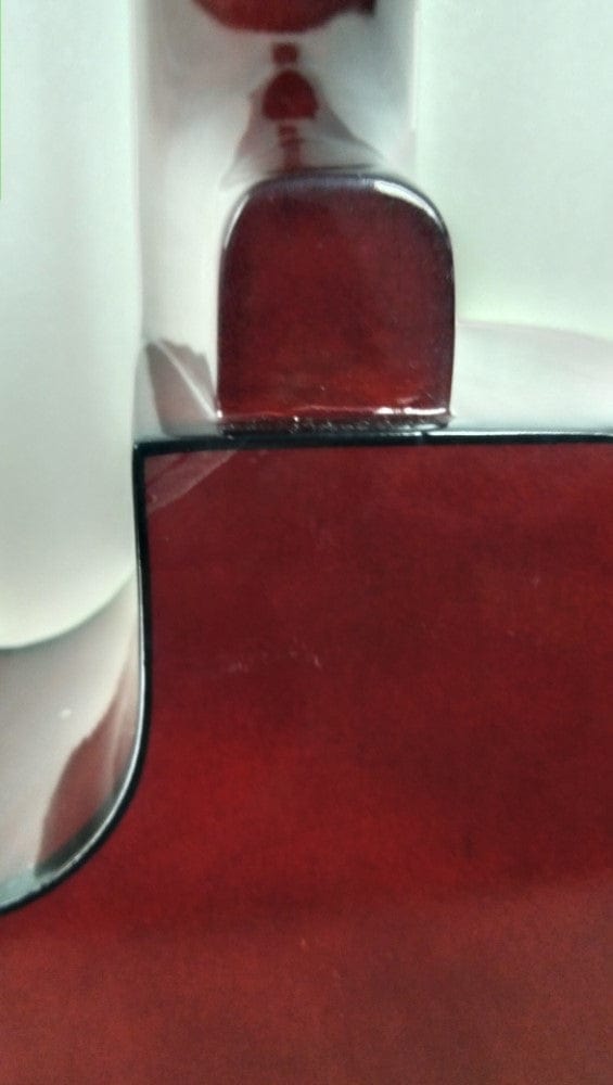 henrix acoustic guitars henrix 38c cutaway acoustic guitar - natural - open box b stock 