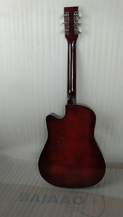 Henrix Acoustic Guitars Henrix 38C Cutaway Acoustic Guitar - Open Box B Stock