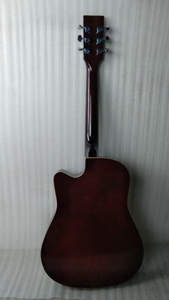 Henrix Acoustic Guitars Henrix 38C Cutaway Acoustic Guitar - Open Box B Stock