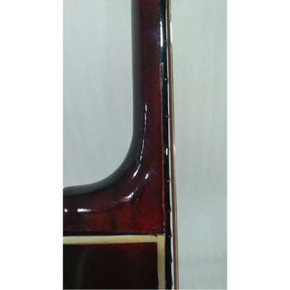 henrix acoustic guitars henrix 38c cutaway acoustic guitar with dual action truss rod, gigbag, picks, string set, strap, cloth & ebook - left handed - open box b stock 