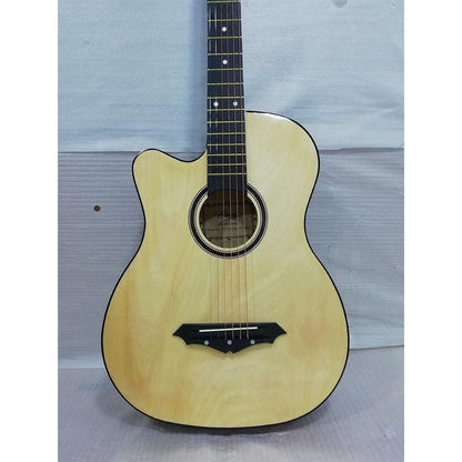 henrix acoustic guitars henrix 38c cutaway acoustic guitar with dual action truss rod, gigbag, picks, string set, strap, cloth & ebook - open box b stock   