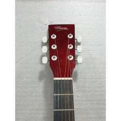 Henrix Acoustic Guitars Henrix 38C Cutaway Acoustic Guitar with Dual Action Truss Rod, Gigbag, Picks, String Set, Strap, Cloth & Ebook - Open Box B Stock