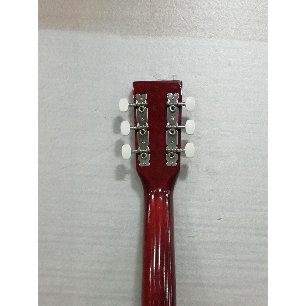 henrix acoustic guitars henrix 38c cutaway acoustic guitar with dual action truss rod, gigbag, picks, string set, strap, cloth & ebook - open box b stock   