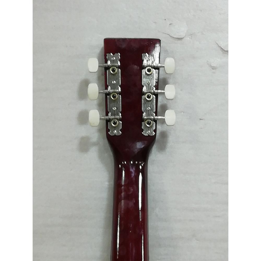 henrix acoustic guitars henrix 38c cutaway acoustic guitar with dual action truss rod, gigbag, picks, string set, strap, cloth & ebook - open box b stock   