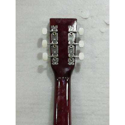henrix acoustic guitars henrix 38c cutaway acoustic guitar with dual action truss rod, gigbag, picks, string set, strap, cloth & ebook - open box b stock   