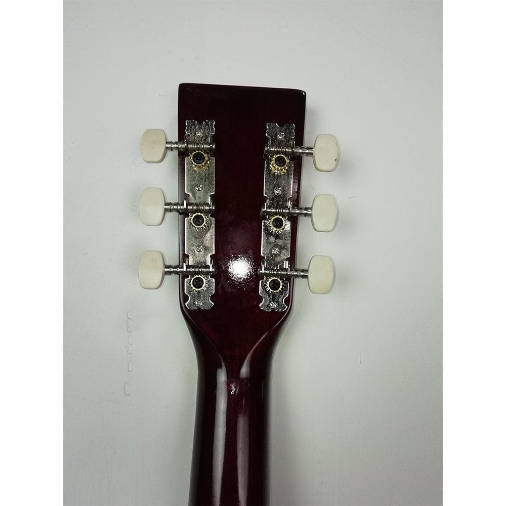 henrix acoustic guitars henrix 38c cutaway acoustic guitar with dual action truss rod, gigbag, picks, string set, strap, cloth & ebook - open box b stock   #barcode_202101680654
