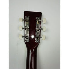 Henrix Acoustic Guitars Henrix 38C Cutaway Acoustic Guitar with Dual Action Truss Rod, Gigbag, Picks, String Set, Strap, Cloth & Ebook - Open Box B Stock