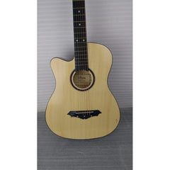 Henrix Acoustic Guitars Henrix 38C Cutaway Acoustic Guitar with Dual Action Truss Rod, Gigbag, Picks, String Set, Strap, Cloth & Ebook - Open Box B Stock